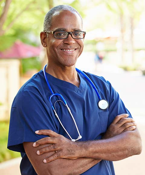 Portrait of our valuable staff member